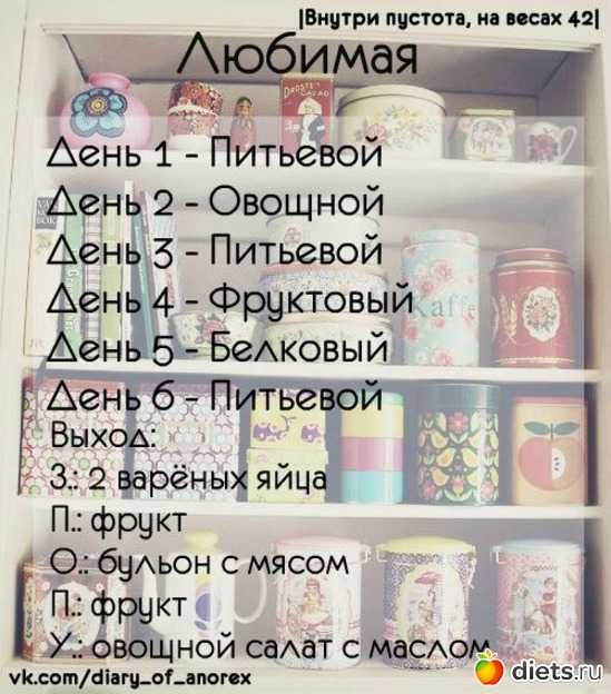 Диета любимая: 7 и 14 дней, отзывы, подробное меню, результаты, что можно и нельзя