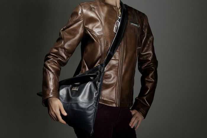 Модные мужские кожаные куртки 2022-2023 • журнал men