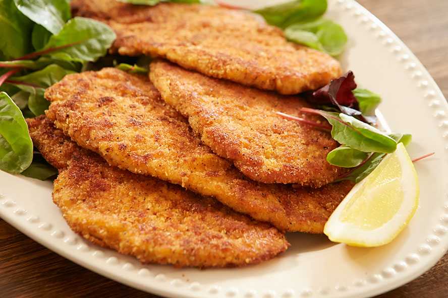 Шницель куриный. рецепт приготовления сочного куриного шницеля как приготовить шницель из курицы