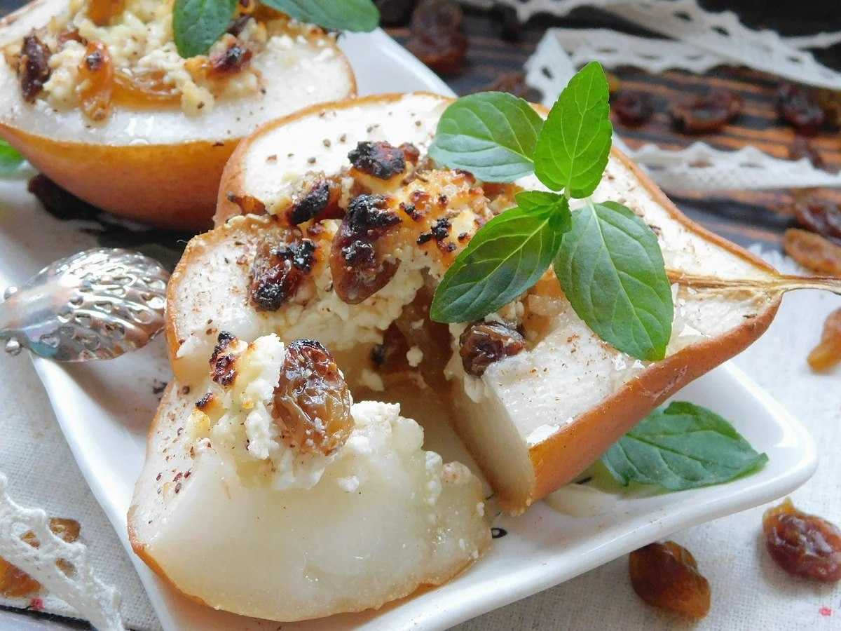 Печеные груши в микроволновке: и десерт, и перекус