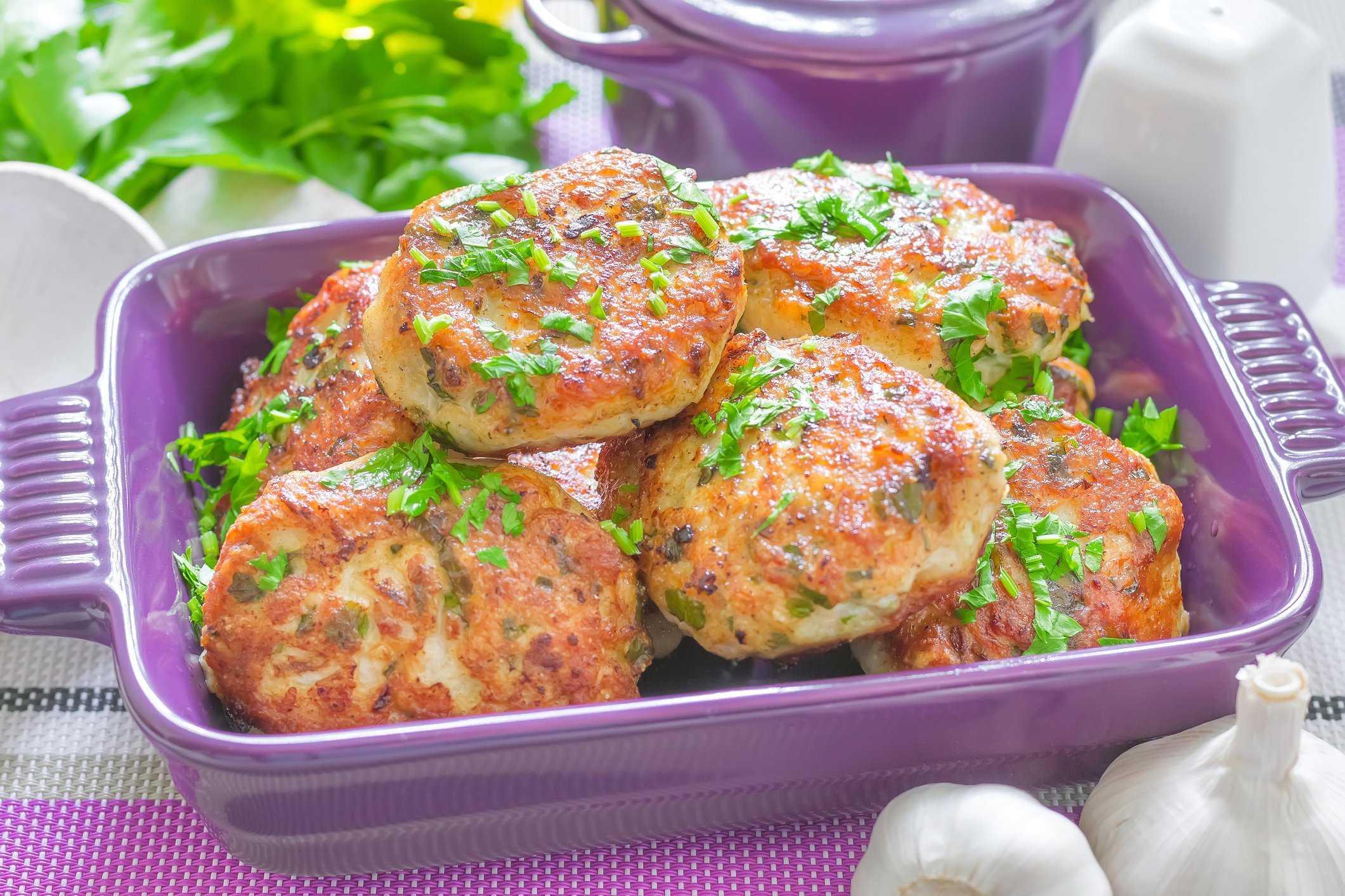 Куриные котлеты - 15 рецептов с фото вкусных котлет из мяса курицы