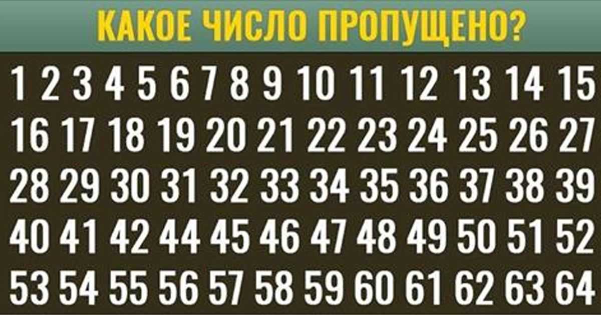 Тест на внимательность и логику- пройти онлайн | проверка мозга тест на сообразительность