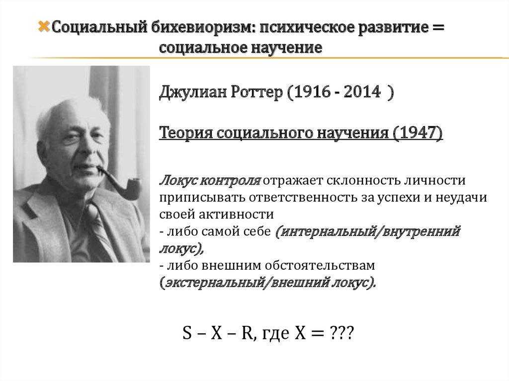 Тест на локус контроля роттера