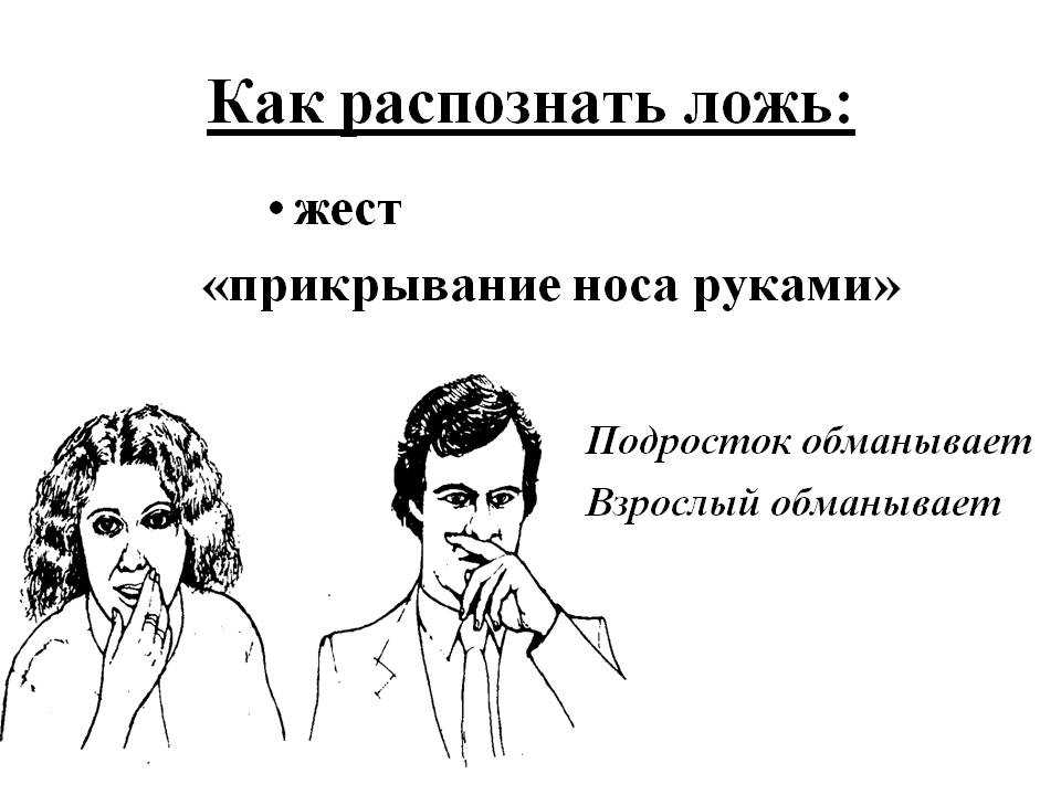 Как распознать ложь: 100% действенные методы.