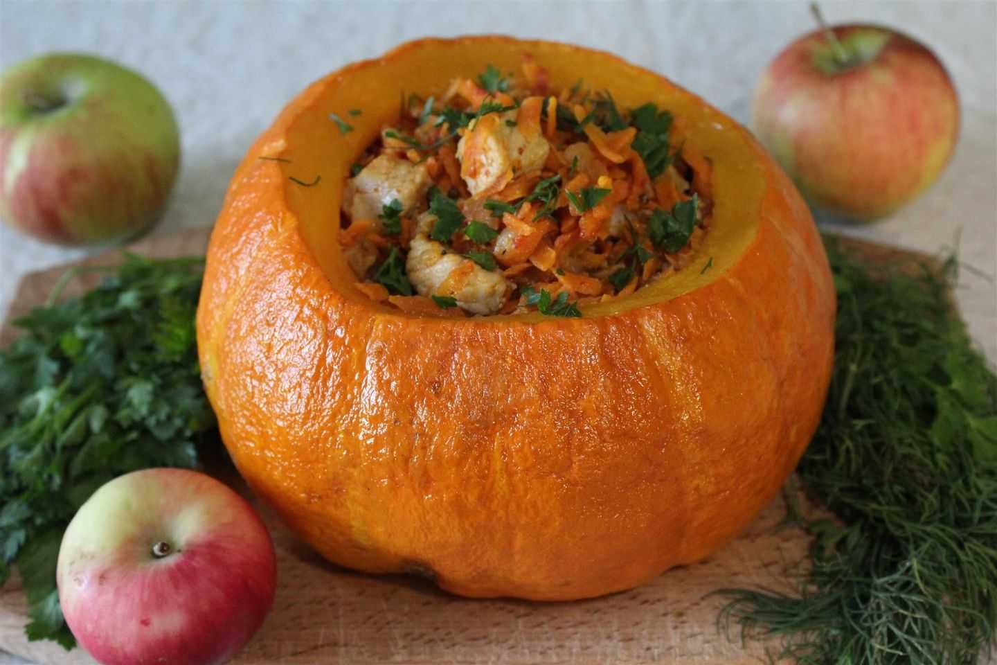 Тыква запеченная в духовке кусочками : 8 вкусных и быстрых рецептов